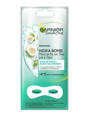 GARNIER MASCARILLA HIDRA BOMB COCO PARA OJOS1