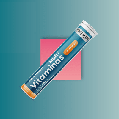 MULTIVITAMINAS + MINERALES 20 TABLETAS EFERVESCENTES
