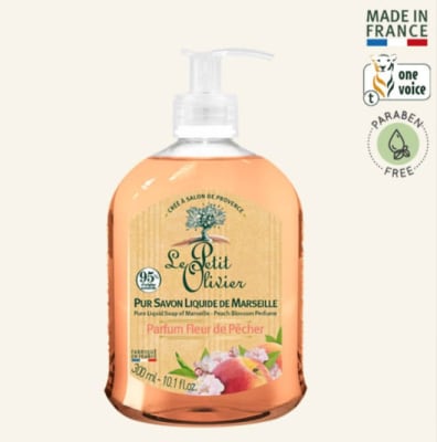 JABON DE MARSELLA LIQUIDO FLOR DE DURAZNO 300ML