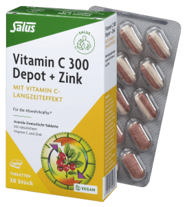 VITAMINA C 300 DEPOT + ZINC 30 COMPRIMIDOS
