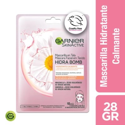 GARNIER MASCARILLA HIDRA BOMB MANZANILLA CALMANTE