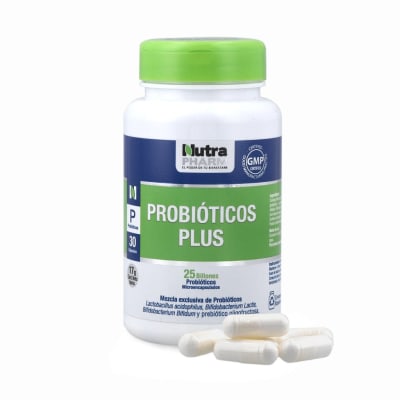 PROBIOTICOS PLUS 25 BILLONES 30 CAPSULAS