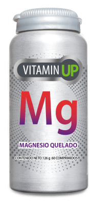 MAGNESIO CITRATO QUELADO VITAMIN UP 60 COMPRIMIDOS
