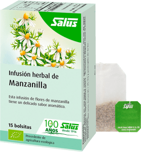 INFUSION HERBAL DE MANZANILLA 15 BOLSAS