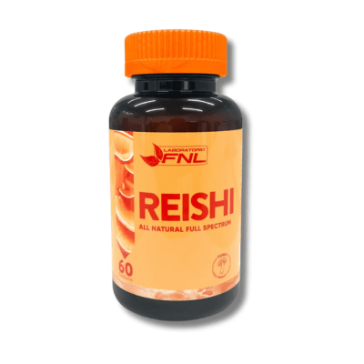 REISHI (GANODERMA LUCIDUM) 60 CAPSULAS - REDUCCION DEL ESTRES Y MEJORA EL SUEÑO