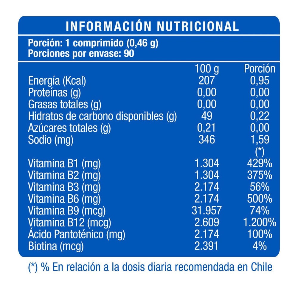 B COMPLEX 90 COMPRIMIDOS2