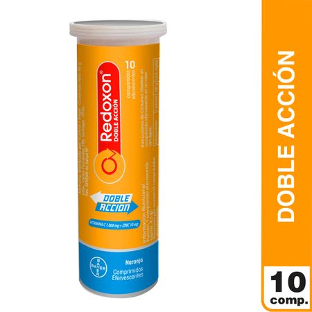 REDOXON DOBLE ACCION 10 COMPRIMIDOS EFERVESCENTES2