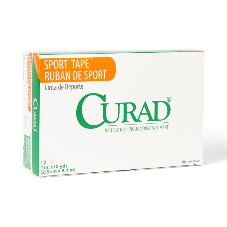 CURAD TAPE DEPORTIVO COLOR BLANCO 0