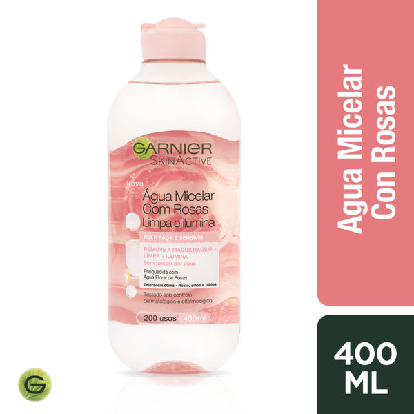 GARNIER AGUA MICELAR DE ROSAS SKIN ACTIVE 400 ML 0