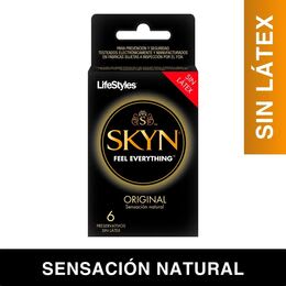 CONDONES LIFESTYLES SKYN ORIGINAL 6 UNIDADES 0