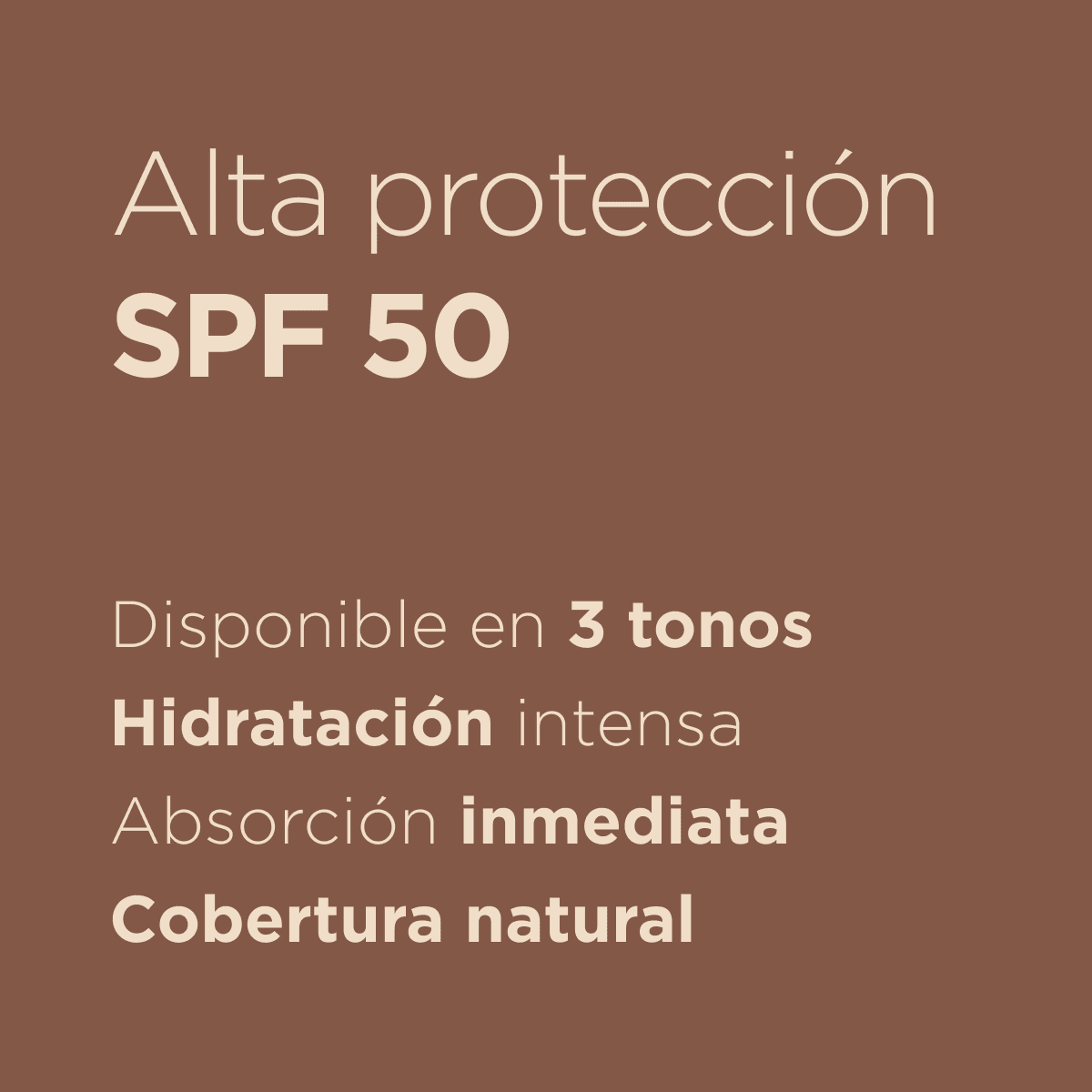 FOTOPROTECTOR FUSION WATER COLOR BRONZE FPS50 50ML2