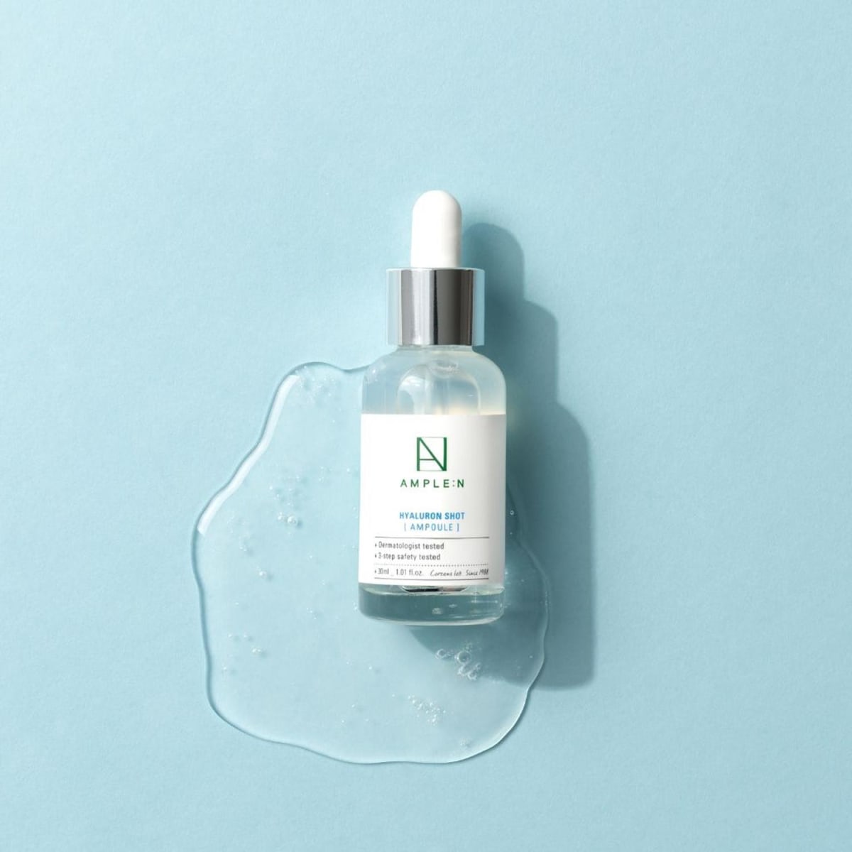 SERUM FACIAL ANTIEDAD AMPLEN ACIDO HIALURONICO 30 ML 3