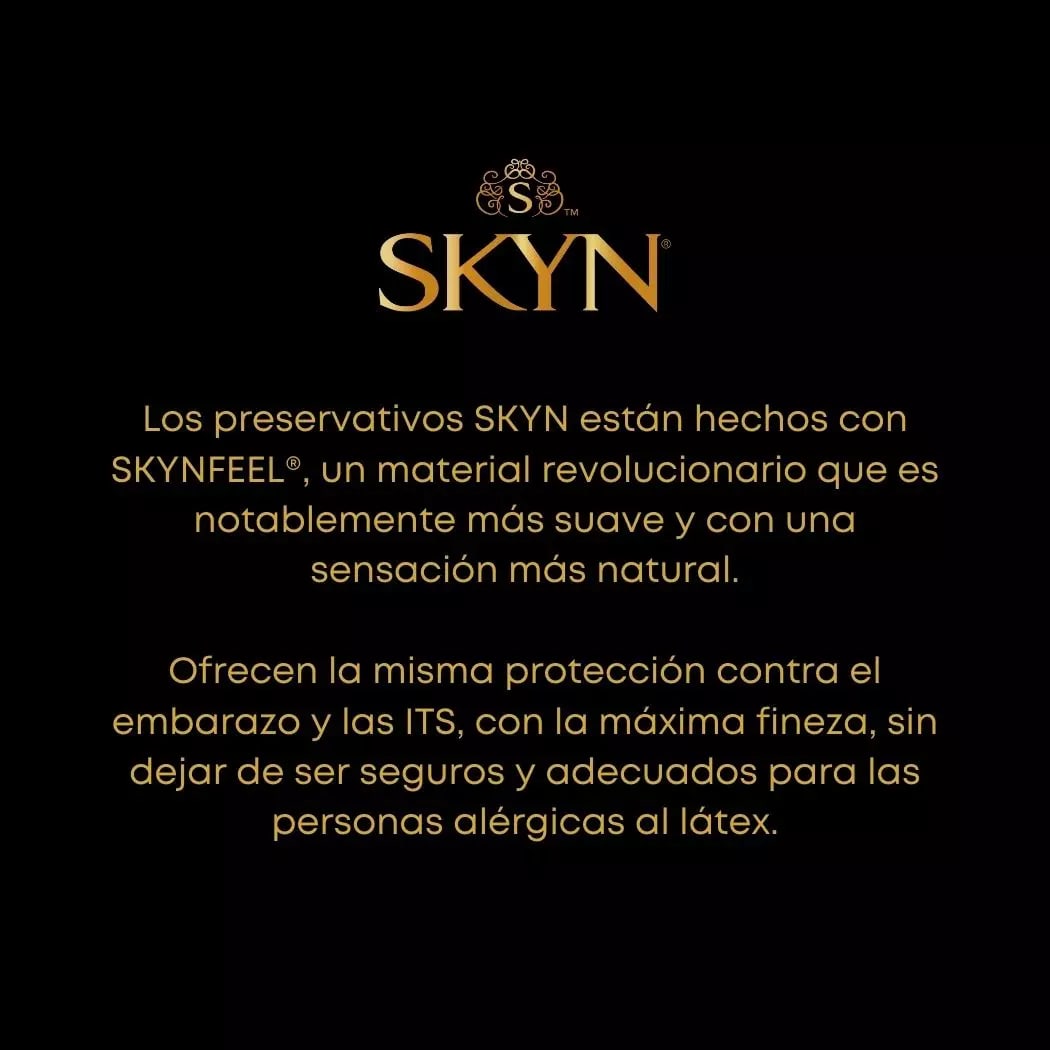 CONDONES LIFESTYLES SKYN EXTRA LUBRICADO 3 UNIDADES3