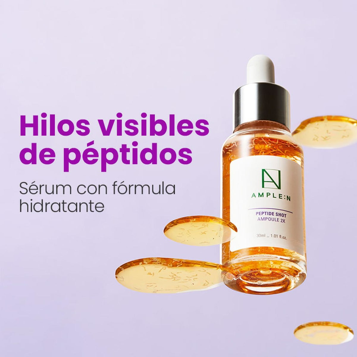 SERUM FACIAL ANTIEDAD AMPLEN PEPTIDOS 30 ML5