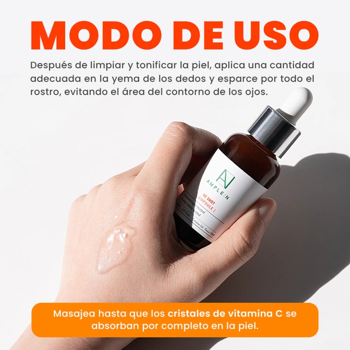 SERUM FACIAL ANTIMANCHAS AMPLEN  VITAMINA C 30 ML2