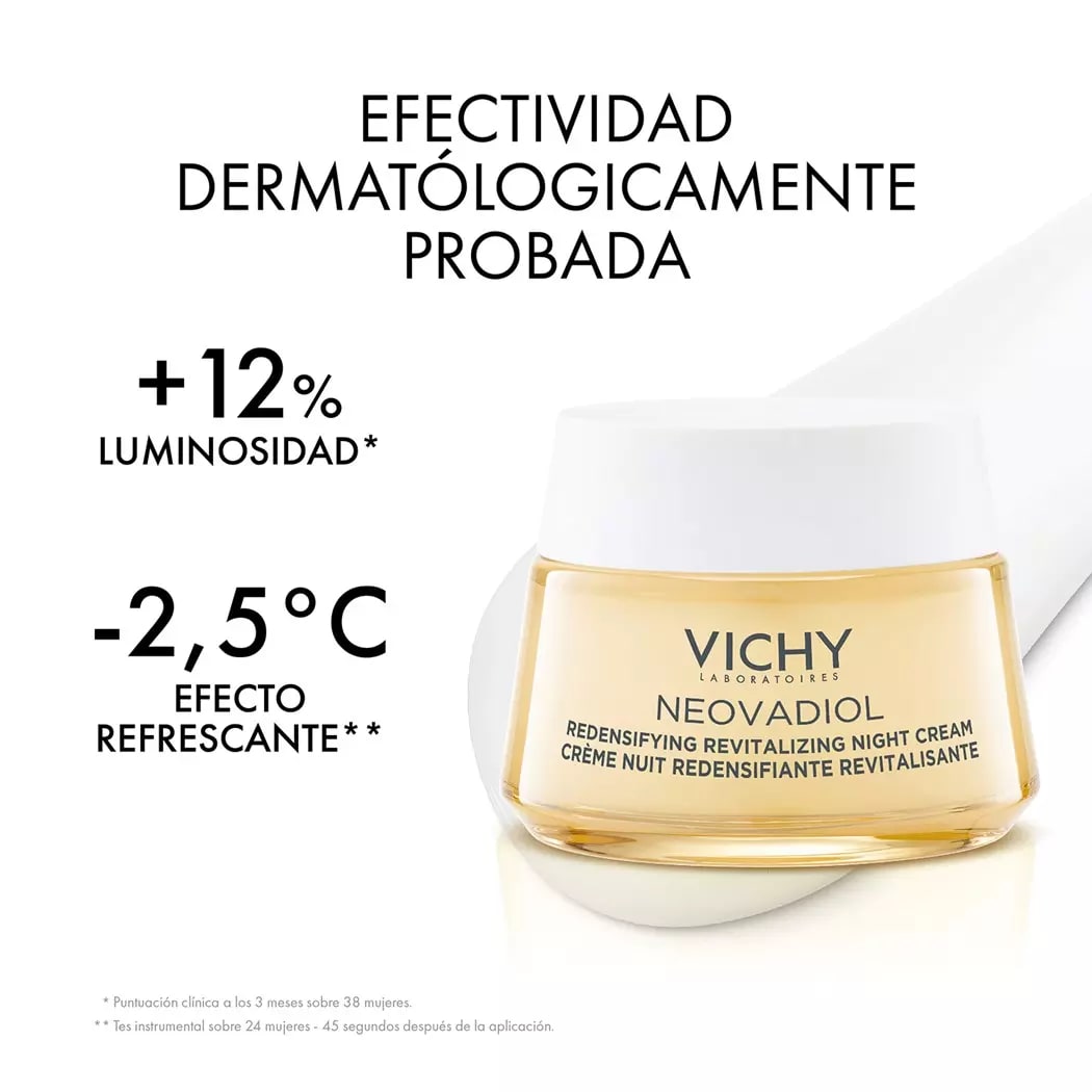 VICHY NEOVADIOL CREMA DE NOCHE REDENSIFICADORA y REVITALIZANTE 50ML4
