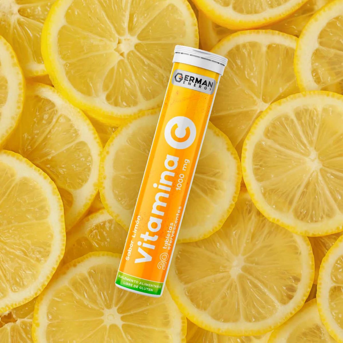 VITAMINA C 1000MG EFERVERSCENTE 20 TABLETAS SABOR LIMON2