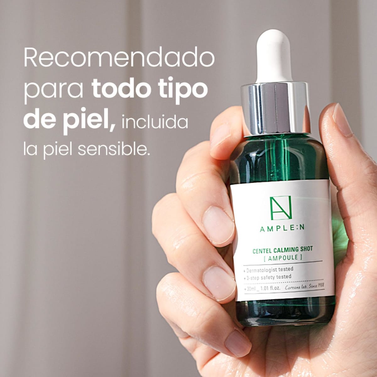 SERUM REAFIRMANTE MULTIBENEFICIOS CENTELLA ASIATICA 30 ML AMPLEN3