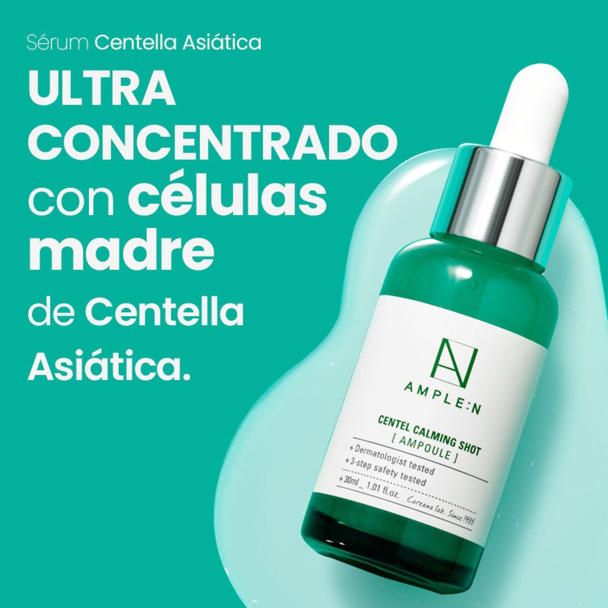 SERUM REAFIRMANTE MULTIBENEFICIOS CENTELLA ASIATICA 30 ML AMPLEN4