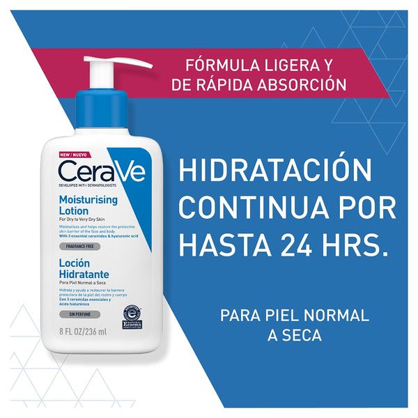CERAVE LOCION HIDRATANTE DE CUERPO 236ML2