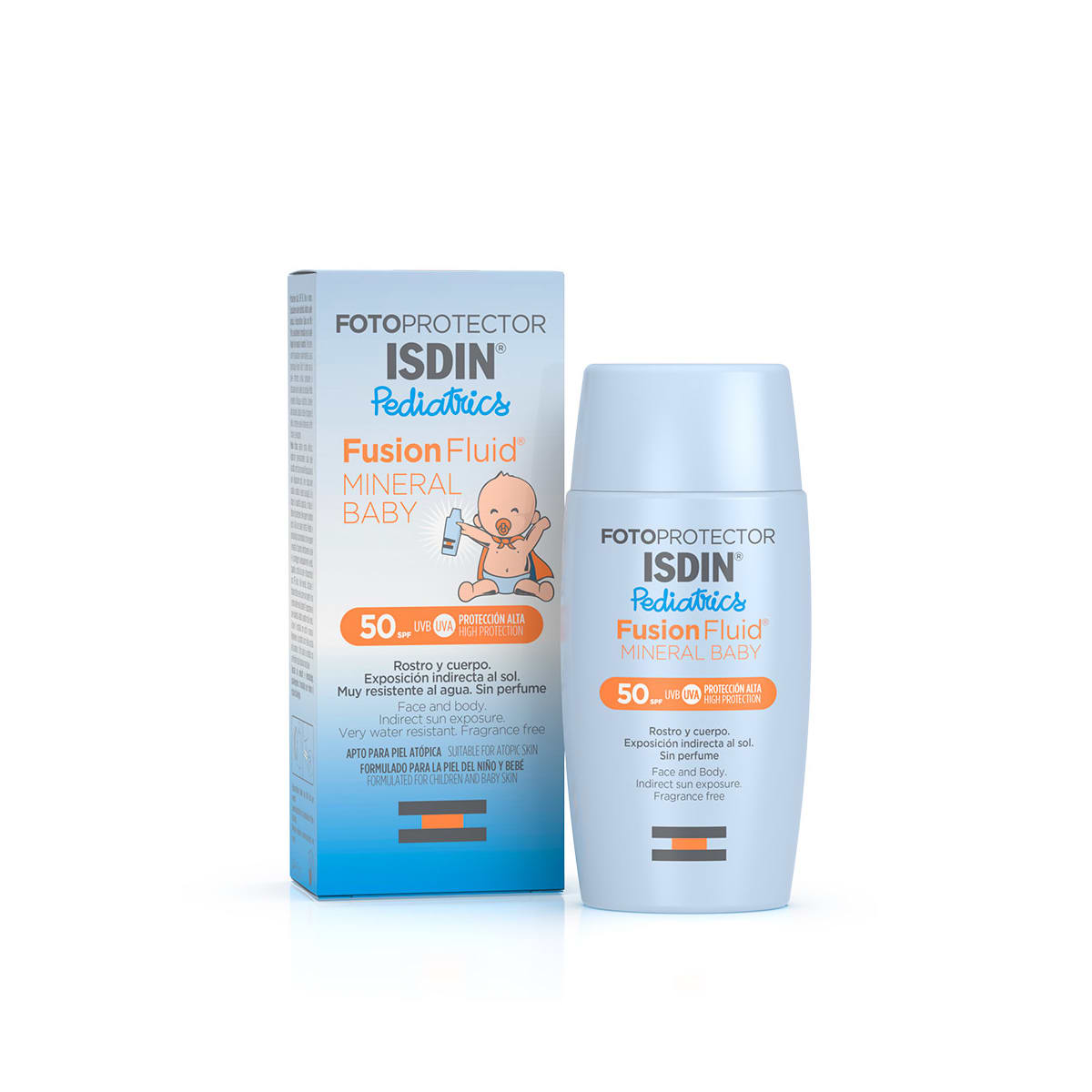 FOTOPROTECTOR FUSION FLUID MINERAL BABY PEDIATRICS FPS50 50ML2