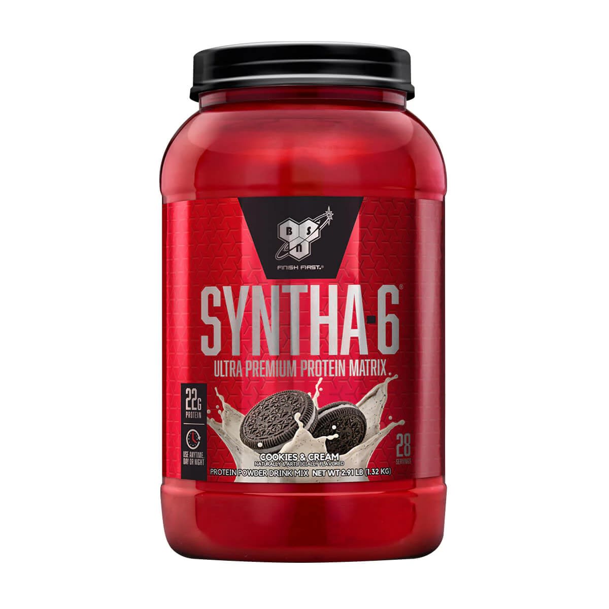 SYNTHA 6 WHEY PROTEIN COOKIES AND CREAM 2,91 LB 1