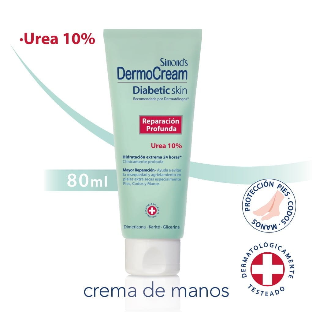 DERMOCREAM CREMA DE MANOS DIABETIC SKIN 80 ML2