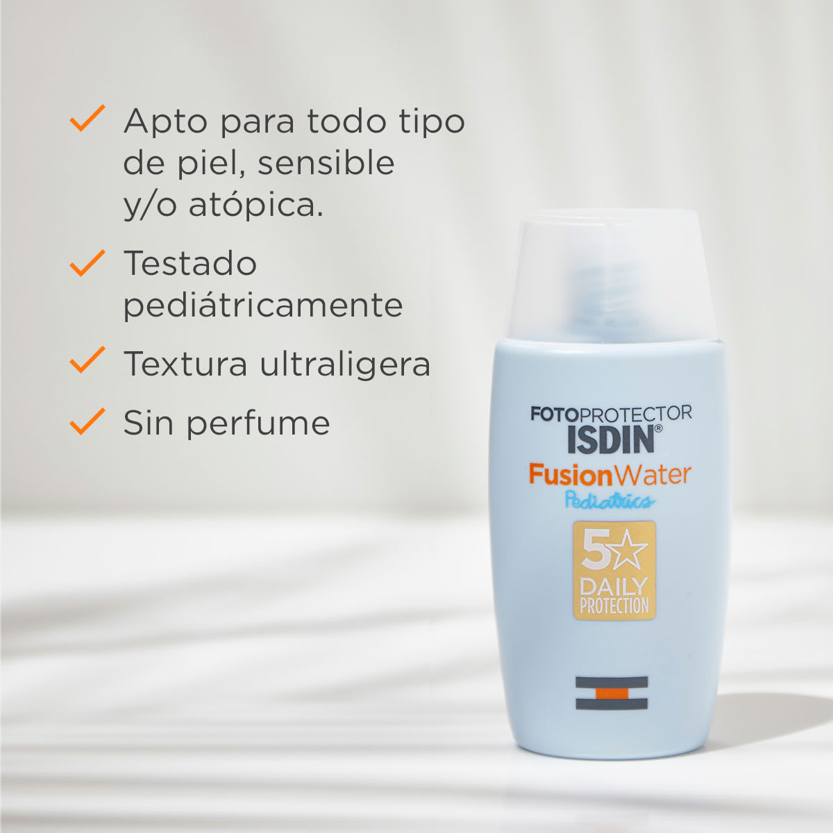 FOTOPROTECTOR FUSION WATER PEDIATRICS FPS50 50ML2