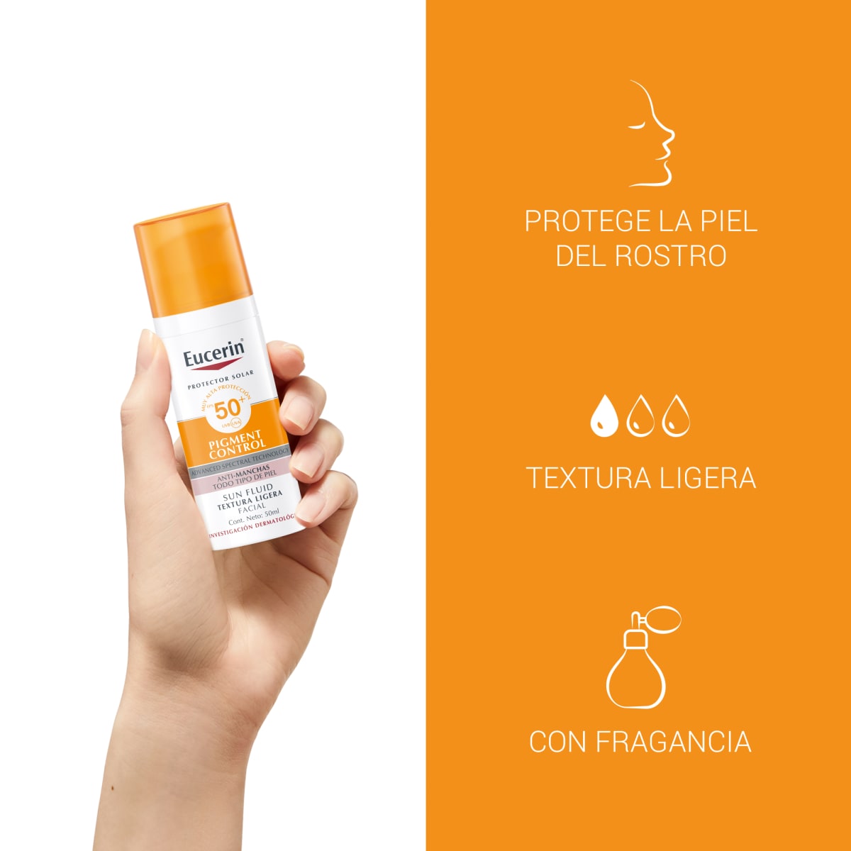 PROTECTOR SOLAR FLUIDO PIGMENT CONTROL FPS50+ 50ML4