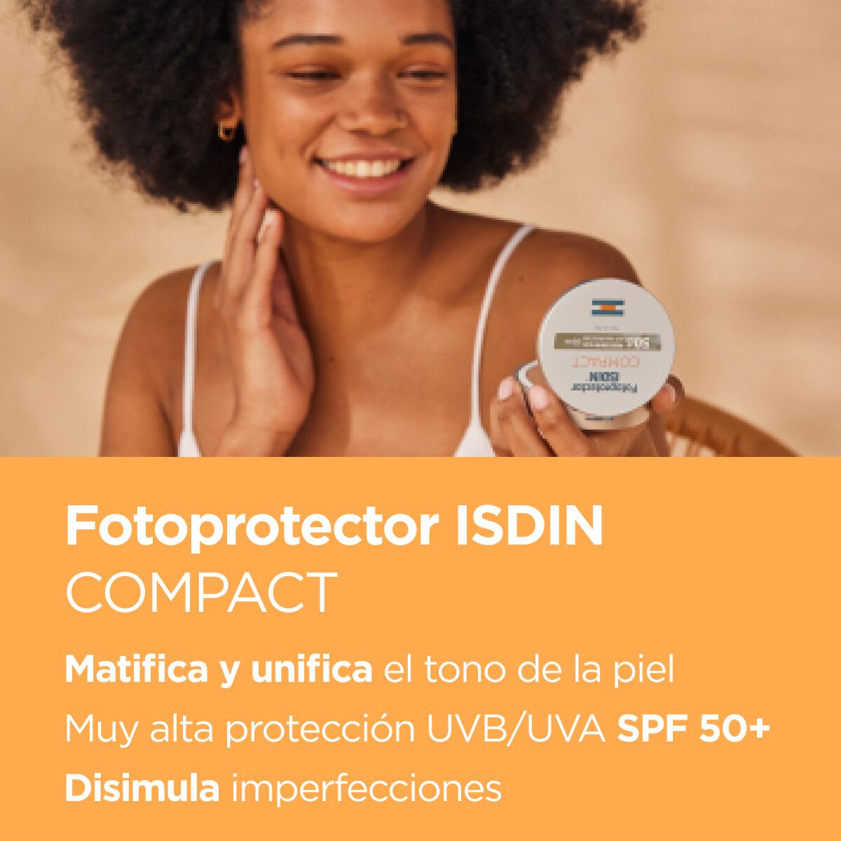 FOTOPROTECTOR ISDIN COMPACTO BRONCE FPS50 10G3