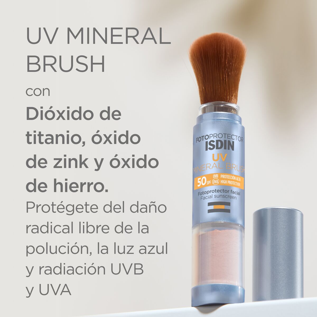 FOTOPROTECTOR ISDIN UV MINERAL BRUSH FPS504