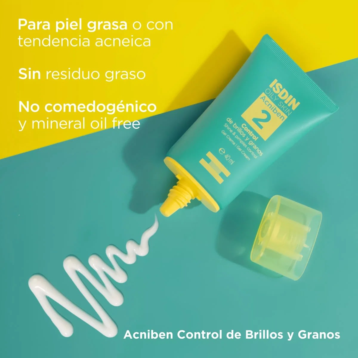 ACNIBEN CONTROL DE BRILLOS Y GRANOS GEL CREMA 40 ML2