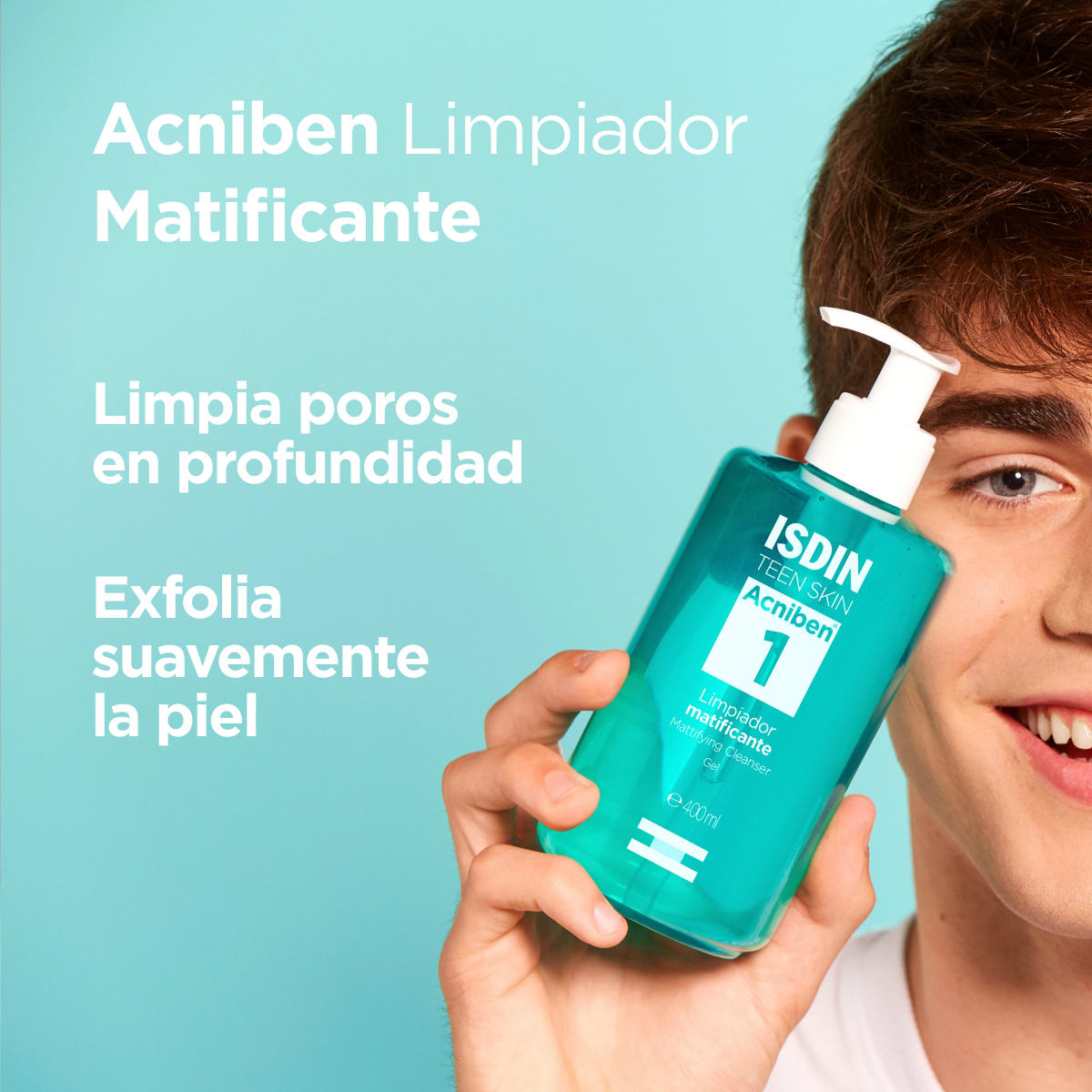 ACNIBEN GEL LIMPIADOR MATIFICANTE 400ML2