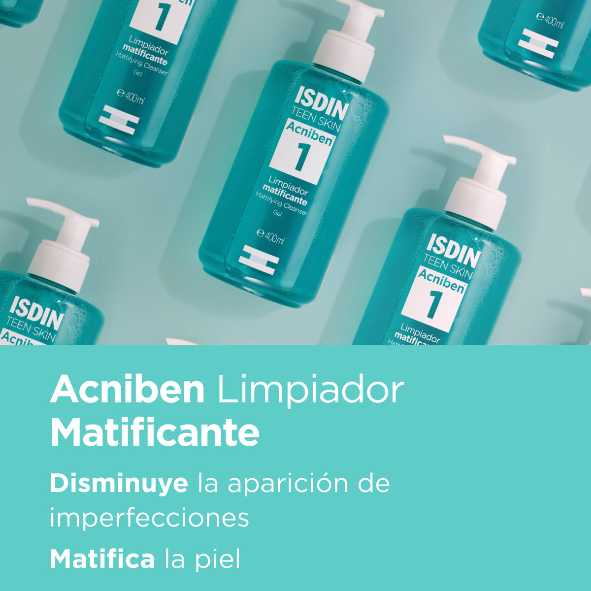 ACNIBEN GEL LIMPIADOR MATIFICANTE 400ML4