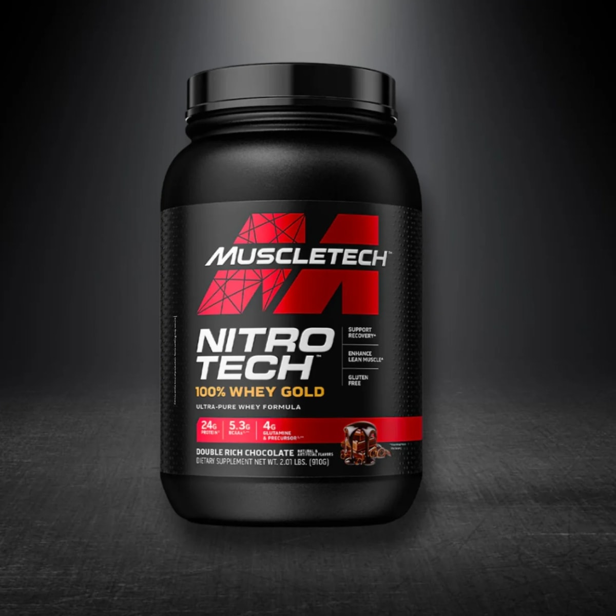 NITROTECH 100% WHEY GOLD DOUBLE RICH CHOCOLATE 2 LB 0