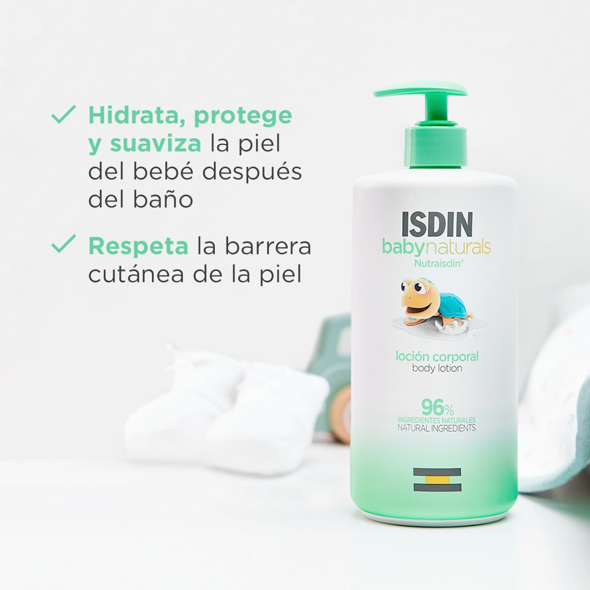 BABY NATURALS LOCION CORPORAL 400 ML2