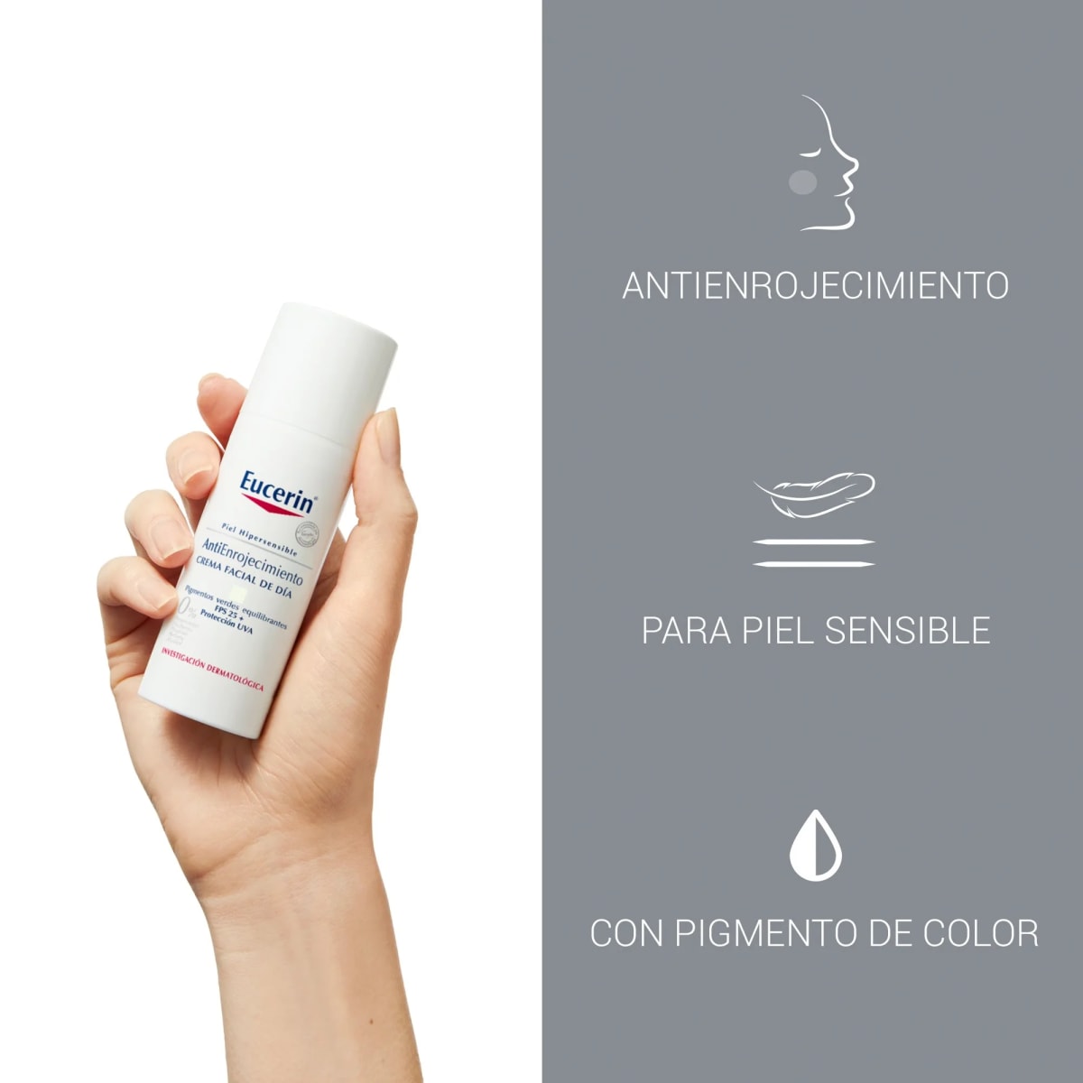 ULTRASENSITIVA CREMA FACIAL DE DIA ANTIENROJECIMIENTO FPS254