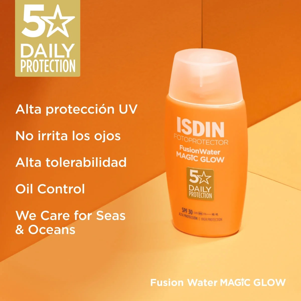FOTOPROTECTOR FUSION WATER MAGIC GLOW SPF 302