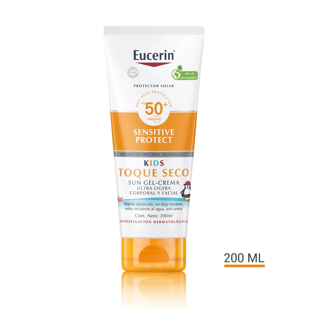 PROTECTOR SOLAR KIDS TOQUE SECO GEL-CREMA FPS50+ 200ML 0