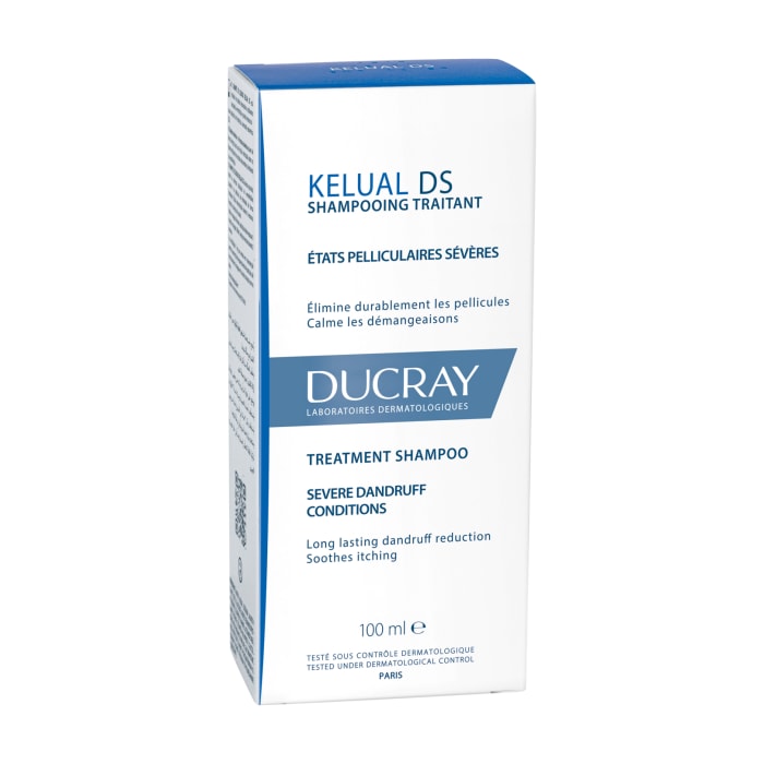 DUCRAY KELUAL DS CHAMPU TRATAMIENTO CASPA SEVERA 100ML 0
