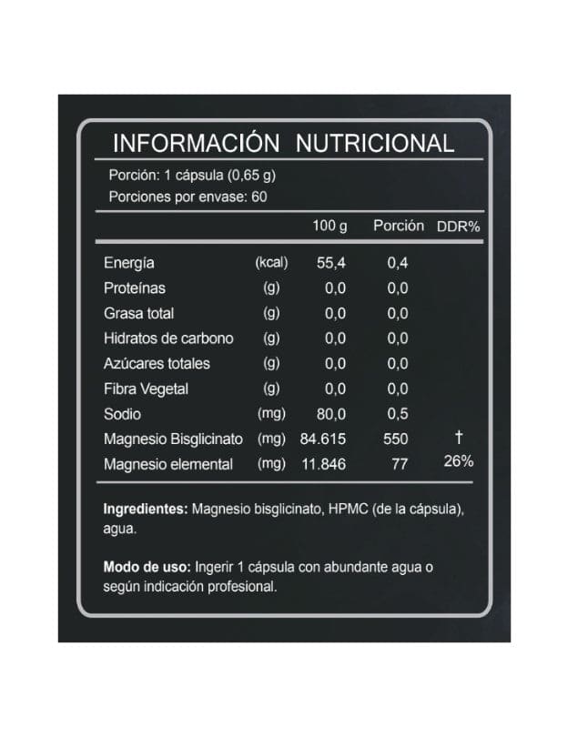 FNL BISGLICINATO DE MAGNESIO 60 CAPSULAS2