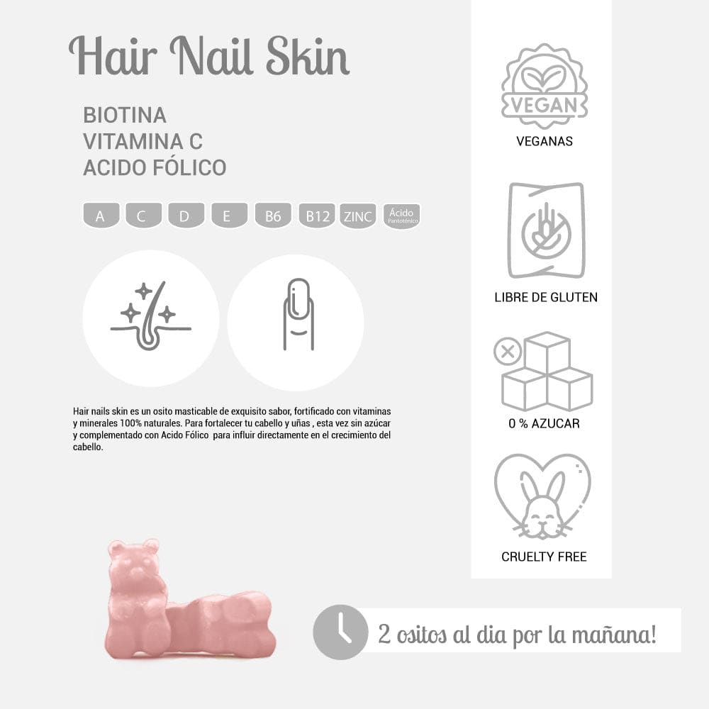 SKIN HAIR & NAILS 60 GOMITAS1