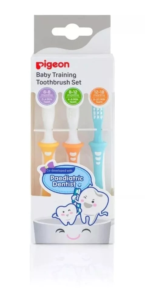 PIGEON SET CEPILLO DENTAL 3 ETAPAS3