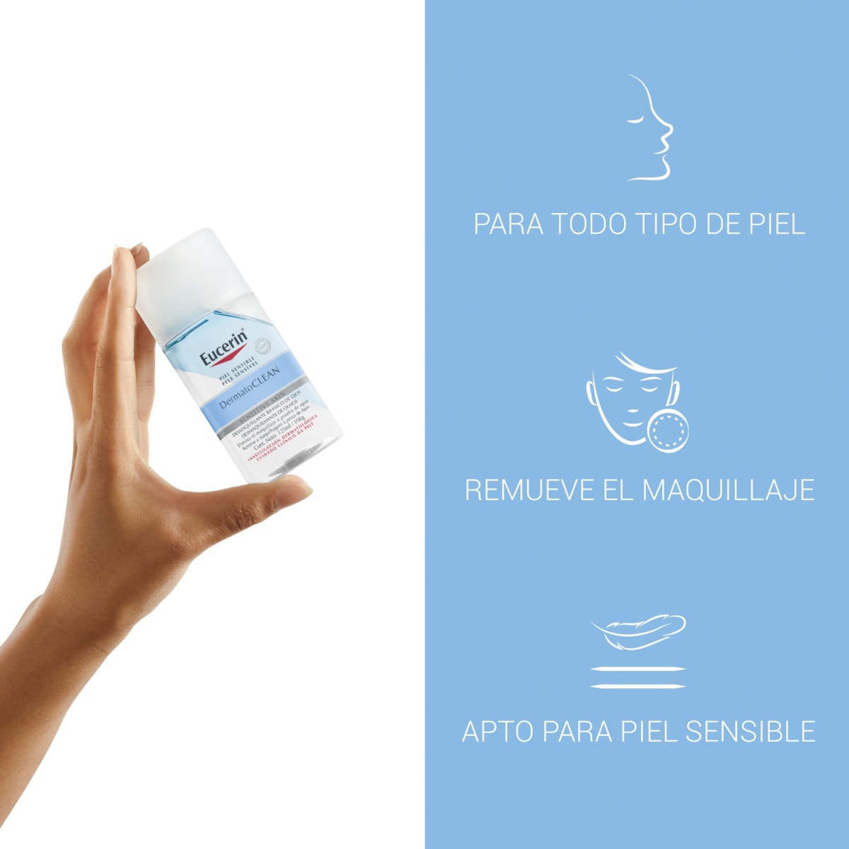 DERMATOCLEAN DESMAQUILLANTE BIFASICO PARA OJOS 125 ML2