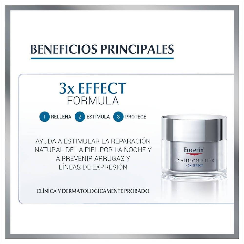 HYALURON FILLER + 3X CREMA FACIAL DE NOCHE3
