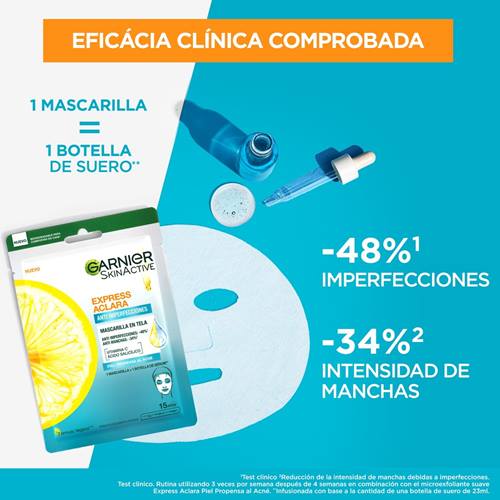 GARNIER MASCARILL ANTI-IMPERFECCIONES EXPRESS ACLARA1