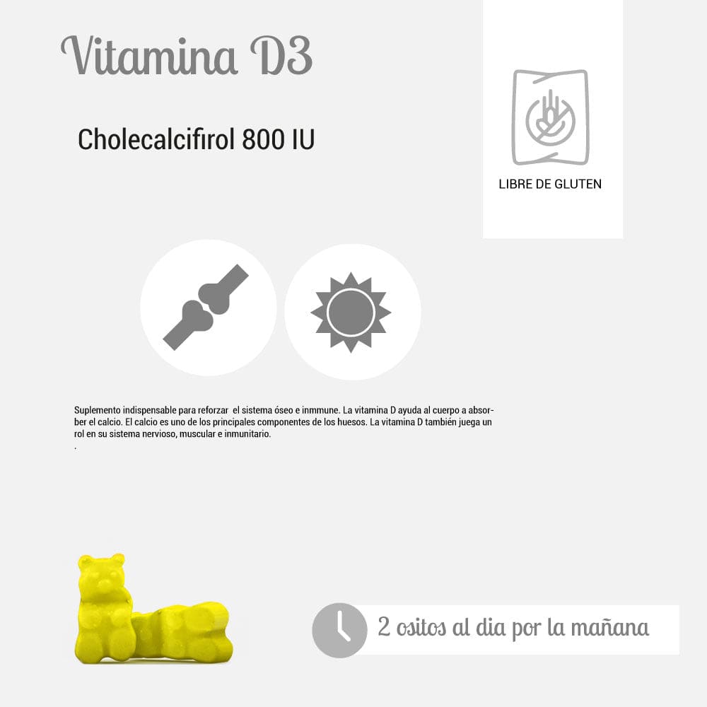 VITAMINA D3 800 UI 60 GOMITAS2