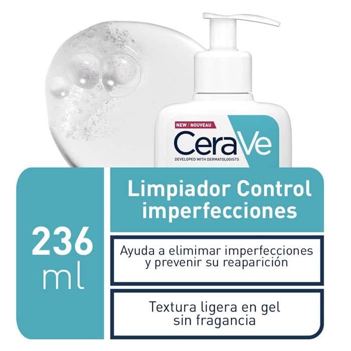 CERAVE LIMPIADOR CONTROL IMPERFECCIONES 236ML3