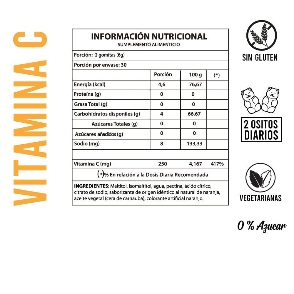 VITAMINA C 60 GOMITAS1