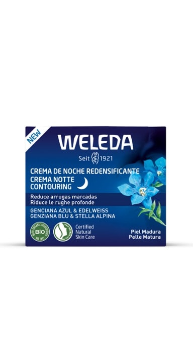 CREMA DE NOCHE REDENSIFICANTE DE GENCIANA AZUL Y EDELWEISS 40 ML3